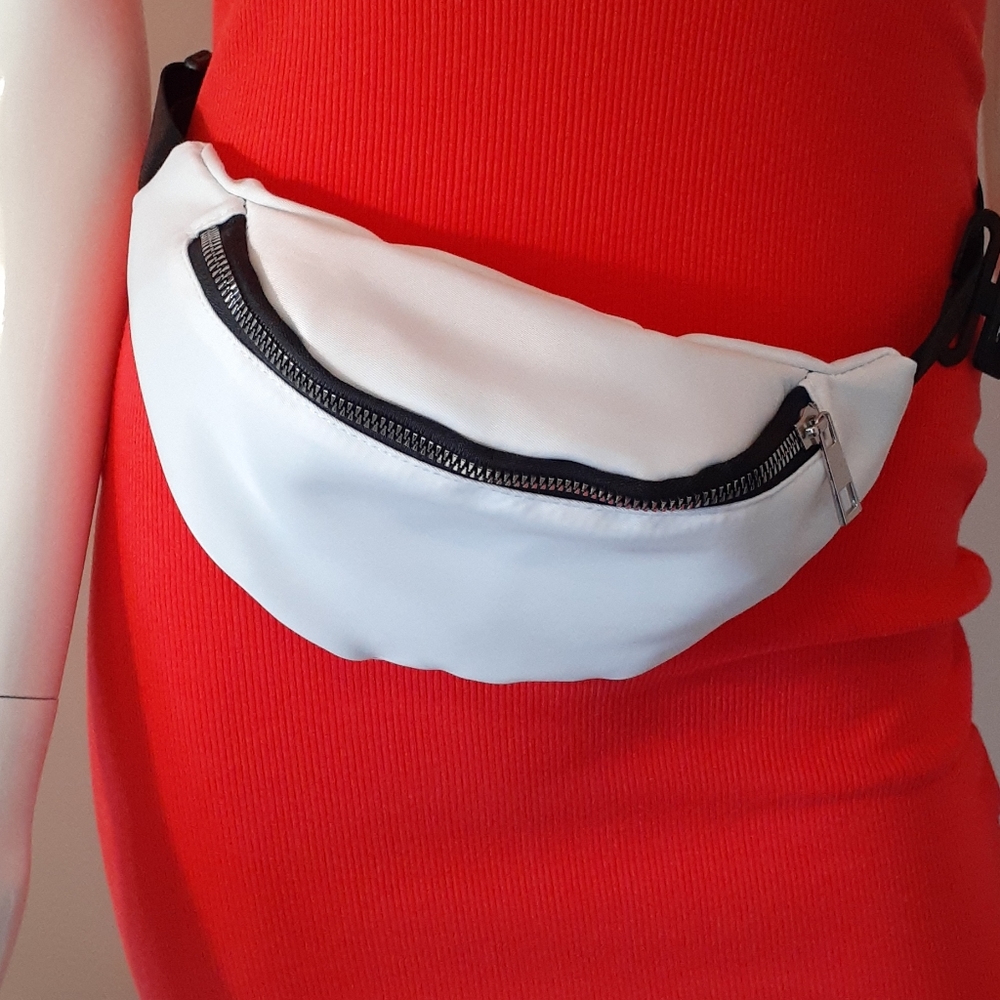 White Fanny Pack